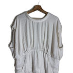 Theory Theyskens  Diza Dress Womens Medium Porcelain White flowy cute girly M Photo 1