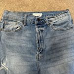 Cello  Light Wash Distressed High Rise Wide Straight Leg Jeans Size 11 Photo 4