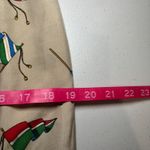 Talbots  Pencil Skirt Women Size 10‎ Front Wrap Lined 100% Silk Multicolor Photo 6