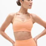 Athleta  M Vital Sport Bra Papaya Medium Cup D-DD Photo 0