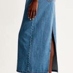 Abercrombie & Fitch High-Rise Denim Skirt - NEW! - Size 14 Petite Photo 2
