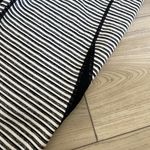 Carly Jean Los Angeles Black Striped Side Panels Activewear Leggings Size Large Photo 1