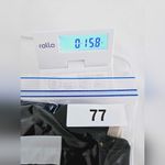 Mother Inside crop step fray guilty racer black with white stripe jeans sz 29 Photo 1