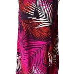 BeachLunchLounge  Tropical Print Sleeveless Shift Dress, Sz L Photo 0