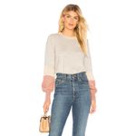 Revolve Grenville Sweater in Heather Grey by cupcakes and cashmere NEW Photo 3