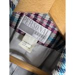 Leslie Fay  Personal Skirt Suit Size 8 Plaid Check‎ WOOL-BLEND Vintage Blazer Photo 5