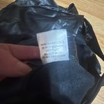 Black Faux Leather tie around Crop Top ‘#BeYouTy’ women’s Large Photo 8