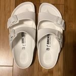 Birkenstock  Arizona Women’s White Eva Slides Birks Shoes Size 36/ Ladies 5 Photo 1