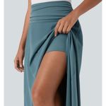 Halara  NWT Breezeful high waist high low quick dry maxi skirt size XL N1 Photo 3