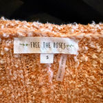 Free The Roses Cropped Sweater Orange Photo 2