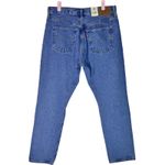 Levi's NWT  Premium 501 Skinny Jeans Medium Indigo Destructed 30x28 Photo 5