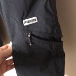 Vintage fera skiwear black warm fall winter polyamide pants size 8 Photo 4
