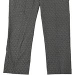 Mario Serrani  Italy Pants Women 8 White Black Pattern Design Mid Rise Skinny Leg Photo 3