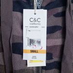 Anthropologie C&C California Green Camo Fullzip Hooded Jacket Photo 4