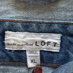 Loft Denim Trucker Jacket in Light Mid Indigo Wash Photo 5