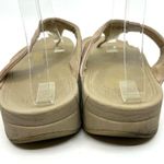 FitFlop  Metallic Pink Thong Sandals Women's 10 US Photo 5