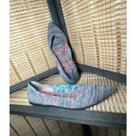 Rothy's Women's The Point II in Teal & Pink Tweed Photo 2