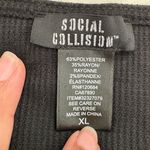 Social Collision Black Cross Wings Graphic Long Sleeve Tee Size XL Photo 5
