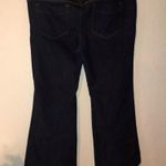Lands' End Denim Dark Wash Bootcut Jeans Sz 18 EUC Photo 10