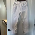 Everlane "The Summer Jean" High Waist Ankle Cropped Rigid Bone White 25 Photo 1