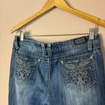 Earl Jean Vintage 2000s Y2K rhinestone embellished straight leg Earl jeans size 8 Photo 2