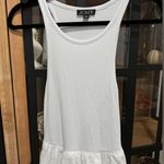 J.Crew  Maxi dress Vintage midi High Neck Tank Poplin ribbed pockets ruffle Photo 2