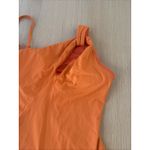 Carmen Marc Valvo Twisted One-Shoulder One-Piece Orange Size 10 Xx1376 Photo 2