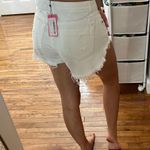 Edikted White Jean Shorts Photo 4