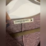 Buckle Chance or Fate ( Brand) Mauve Pink Ribbed Long Sleeve Blouse V Cut Size M Photo 11