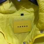 BLANK NYC  Front Hoodie Pockets High Collar Long Sleeves neon puffy coat Size S Photo 5