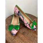 Dream Walkers Pink Camo Ballet Flats Feather Bow Pointed Toe Women Size 37 Photo 12
