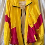 Yellow and Pink Women's Jacket windbreaker Size M Photo 0
