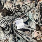 Status by Chenault floral chiffon blouse XL Black Photo 4