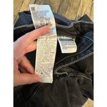 Levi's Levi’s 721 Womens 32 High Rise Skinny Black Stretch Distressed Jeans Denim Holes Photo 7