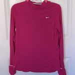 Nike Running Pink Pullover Hoodie Tee Medium Photo 0