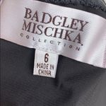 Badgley Mischka Silk Brown Bronze Cocktail Dress Size 6 Photo 8