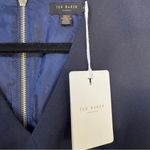 Ted Baker NWT  Astriid Navy Wrap look Sleeveless Midi dress Sz 3 / US 8 / Medium Photo 8