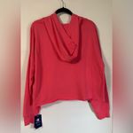 Champion Women’s Campus French Terry Hoodie Peachy Pink Size L NWT Photo 2