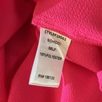 Staccato Stacatto Size S Hot Pink Racerback Blouse Photo 13