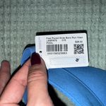 Lululemon NWT  Fast Paced Wide Band Run Visor in Poolside Blue Photo 2
