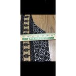 West Kei Women Size Large Sleeveless Paisley Shirt Lightweight Career Party Photo 3