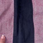 VALIJA Pleated Womens Shorts Sz Small ColorBlock Chevron High Rise 2" Red Preppy Photo 6