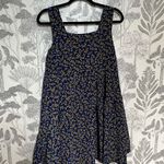 Moon River - Anthropologie blue Floral Print Dress sz xs Photo 1
