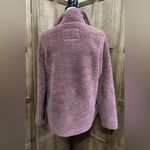 Cozy Chic Mauve Sherpa Jacket Purple Photo 2
