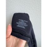 Harper Wilde Scoop Bralette Black V Back Cotton Comfort Wireless Size Small Photo 3