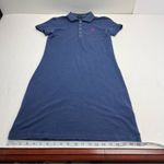 Ralph Lauren Sport Size Small Navy Polo Dress Short Cap Sleeve 100% Cotton *FLAW Photo 4