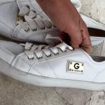 G by Guess  Men's White Sneakers with Gold Details Photo 0