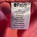 FIGS  Pink‎ Casual Drawstring Scrub Pants Healthcare Uniform Drawstring Large Photo 2