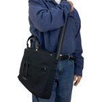 Sherpani Laptop Travel Crossbody Bag Unisex Black Lightweight Photo 4