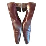 Stuart Weitzman  Taurus Pumps Bordeaux Mirror Calf 8.5B Photo 6